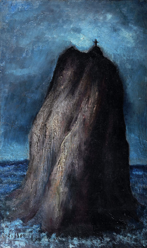 Mario Russo “il monte” 1958 30 x 50