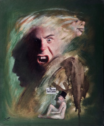 Mario Russo “il grido” 1995 60 x 50