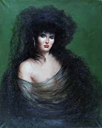 Mario Russo “donna del sud” 1995 70x100