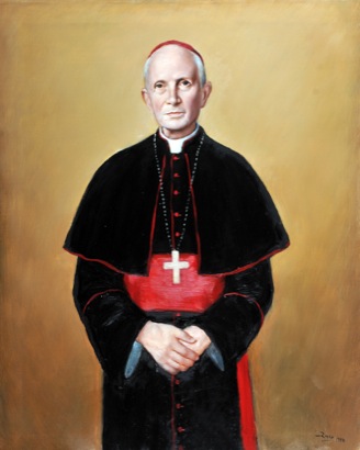 Mario Russo “ritratto del cardinale rossi opilio” 1997 100 x 80