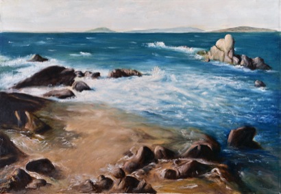 Mario Russo “mare della sardegna” 70x100