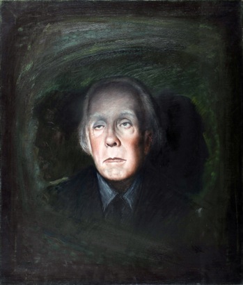 Mario Russo “jorge luis borges” 60 x 70 (no firma)